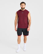 Wesley Vissers x AYBL Dutch Oak Oversized Tank - Port Rouge