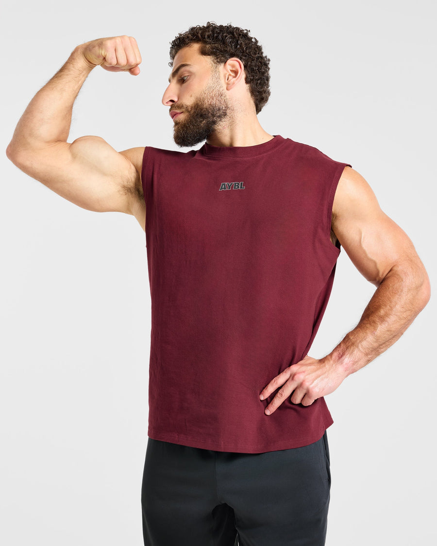 Wesley Vissers x AYBL Dutch Oak Oversized Tank - Port Rouge