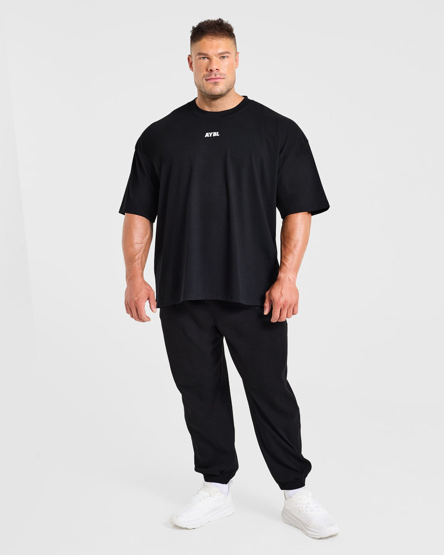 Wesley Vissers x AYBL Dutch Oak Oversized T Shirt - Noir