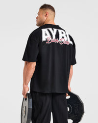 Wesley Vissers x AYBL Dutch Oak Oversized T Shirt - Noir