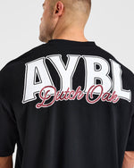 Wesley Vissers x AYBL Dutch Oak Oversized T Shirt - Noir