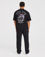 Venom In Every Rep Oversized T Shirt - Noir
