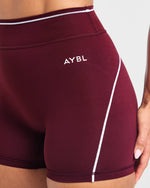 Form Shorts - Deep Mulberry