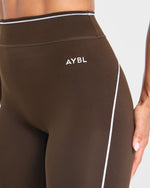 Form Capris - Coffee Bean