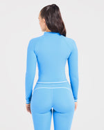 Form Zip Up Jacket - Bleu