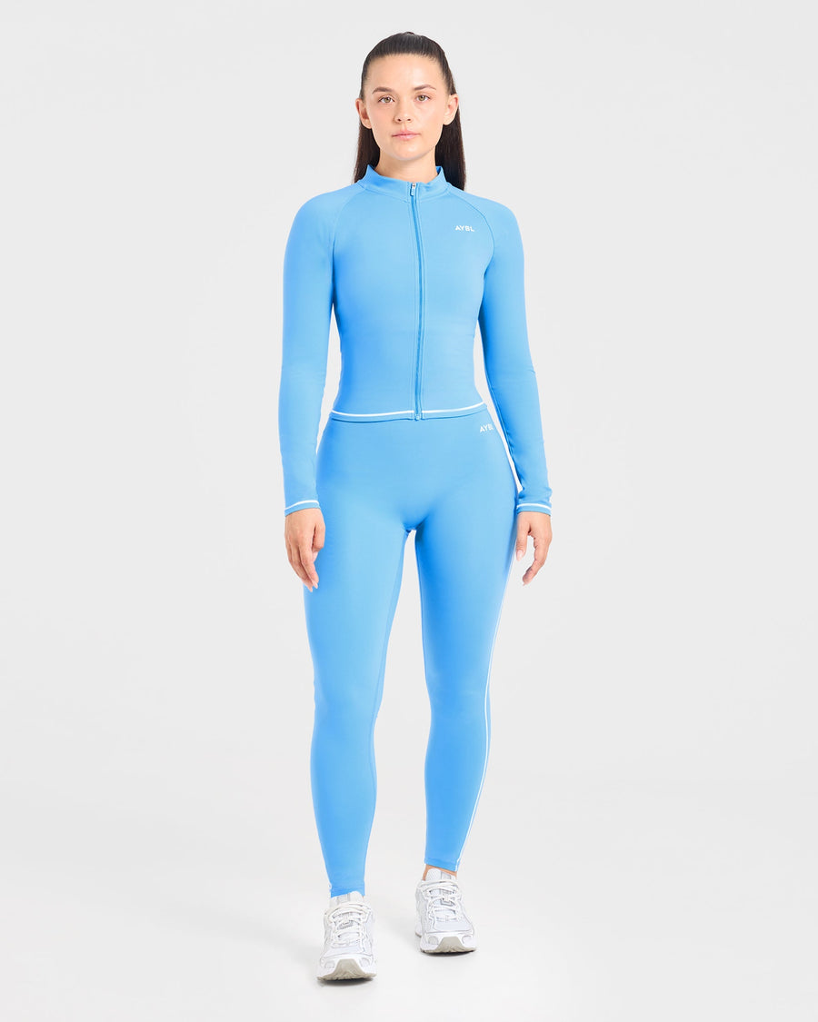 Form Zip Up Jacket - Bleu