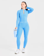 Form Zip Up Jacket - Bleu