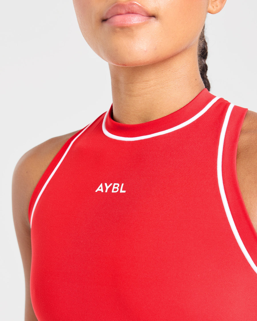 Form Tank Top - Rouge
