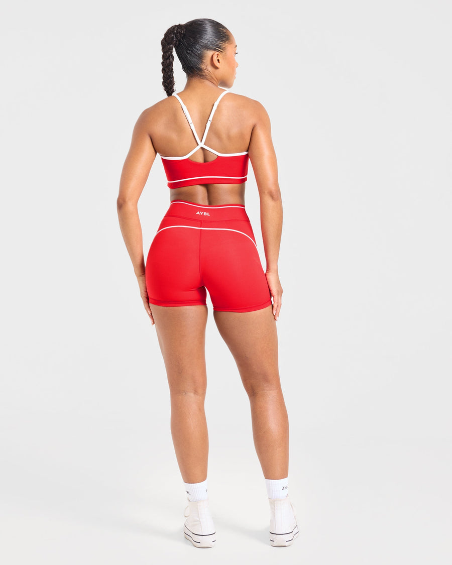 Form Sports Bra - Rouge