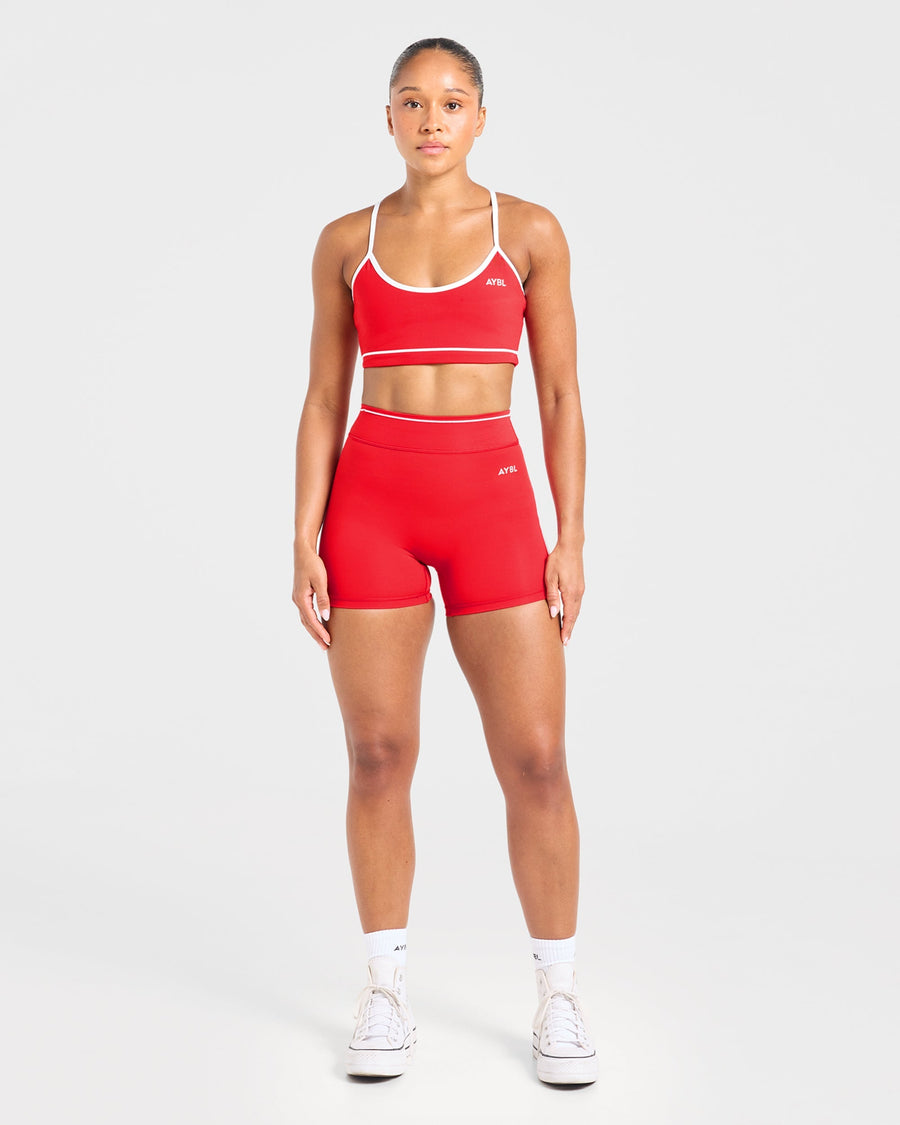 Form Sports Bra - Rouge