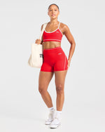 Form Shorts - Rouge