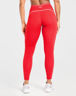 Form Leggings - Rouge