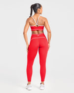 Form Leggings - Rouge