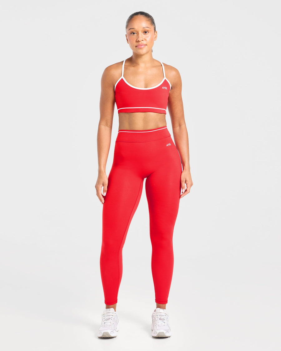 Form Leggings - Rouge
