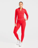 Form Leggings - Rouge