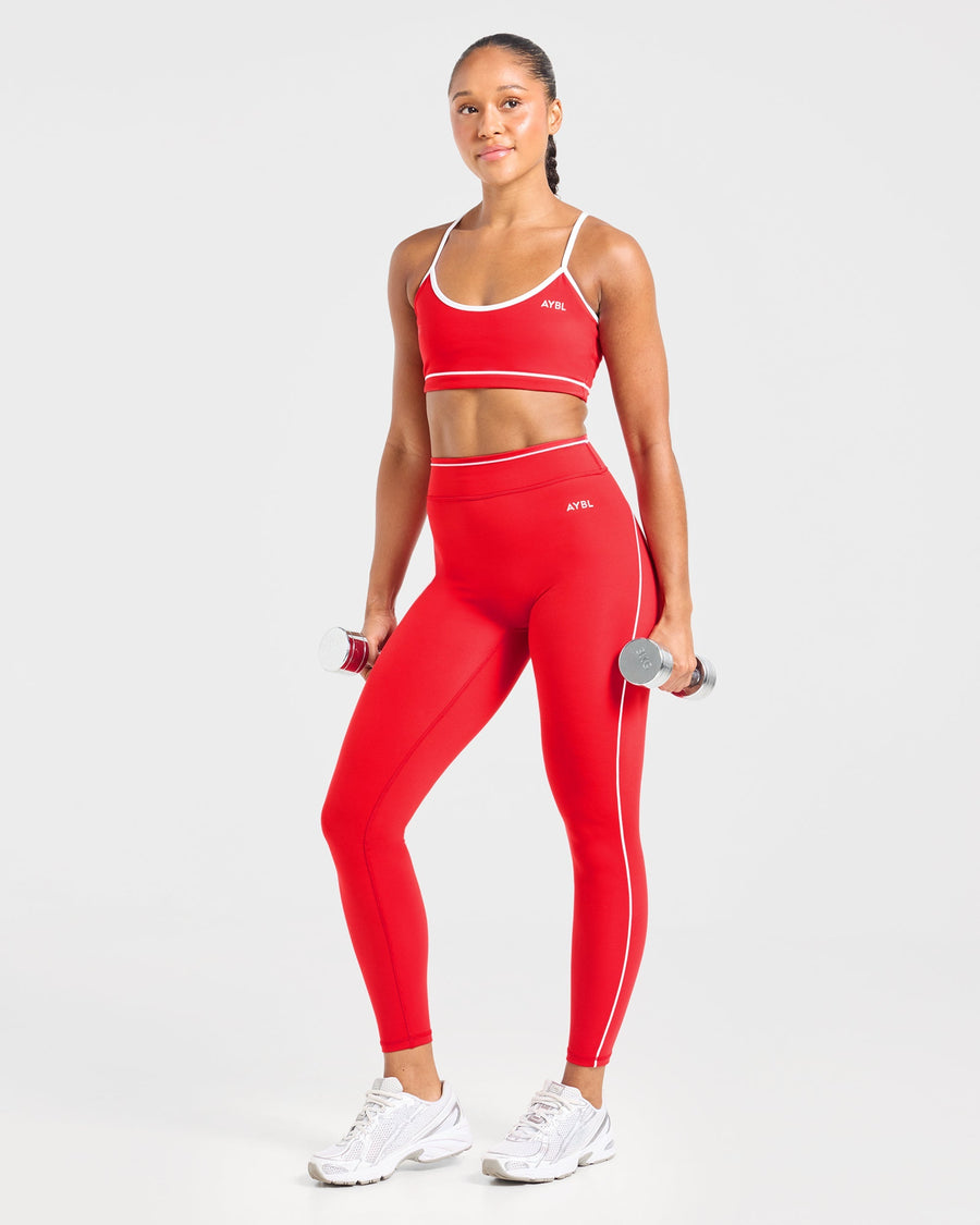 Form Leggings - Rouge