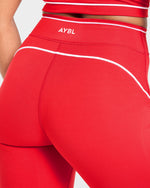Form Flared Leggings - Rouge