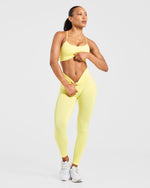 Empower Seamless Leggings - Lemon