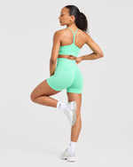 Empower Seamless Shorts - Spring Vert