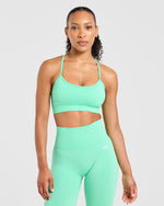 Empower Seamless Sports Bra - Spring Vert