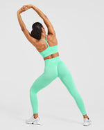 Empower Seamless Leggings - Spring Vert