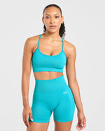 Empower Seamless Sports Bra - Deep Teal