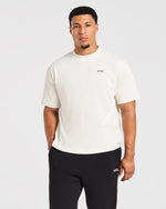 Iron Paradise Oversized T Shirt - Off Blanc