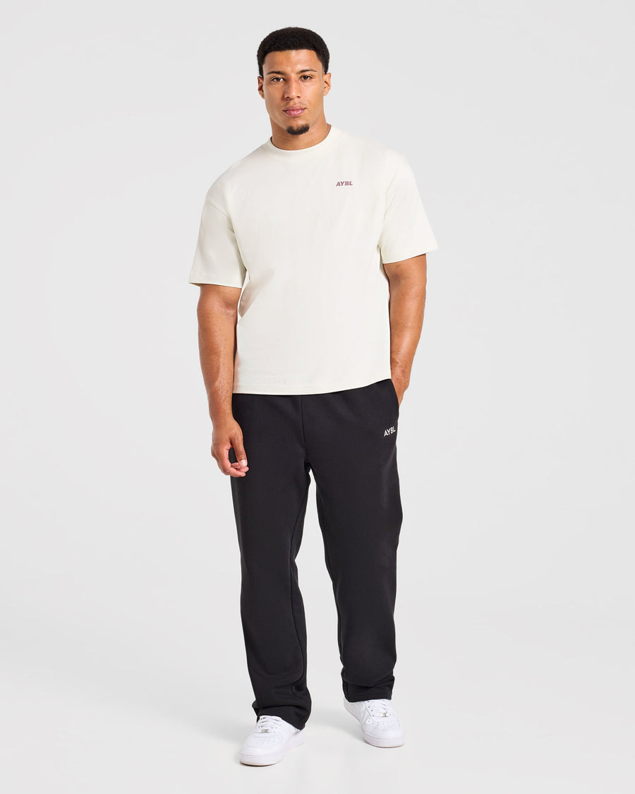 Iron Paradise Oversized T Shirt - Off Blanc