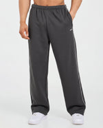 Restore Oversized Straight Leg Joggers - Charcoal
