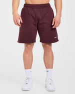 Restore Oversized Shorts - Dusty Plum