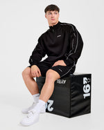 Restore Oversized Shorts - Black