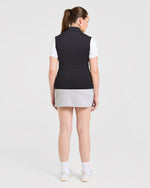 Classic 1/4 Zip Vest - Noir