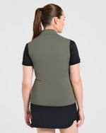 Classic 1/4 Zip Vest - Deep Sage