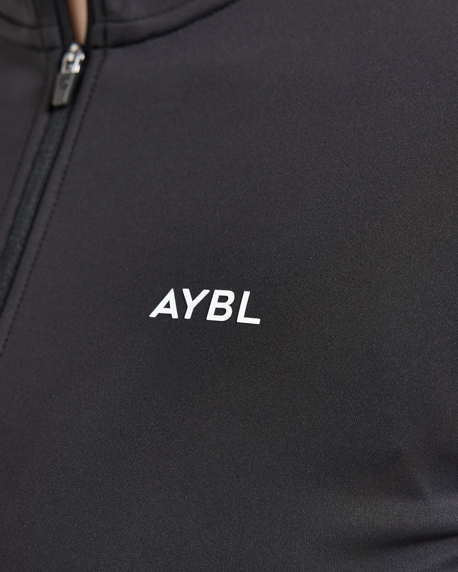 Classic 1/4 Zip Pullover - Noir