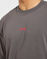 Wesley Vissers X Beyond Limits Oversized T Shirt - Charcoal