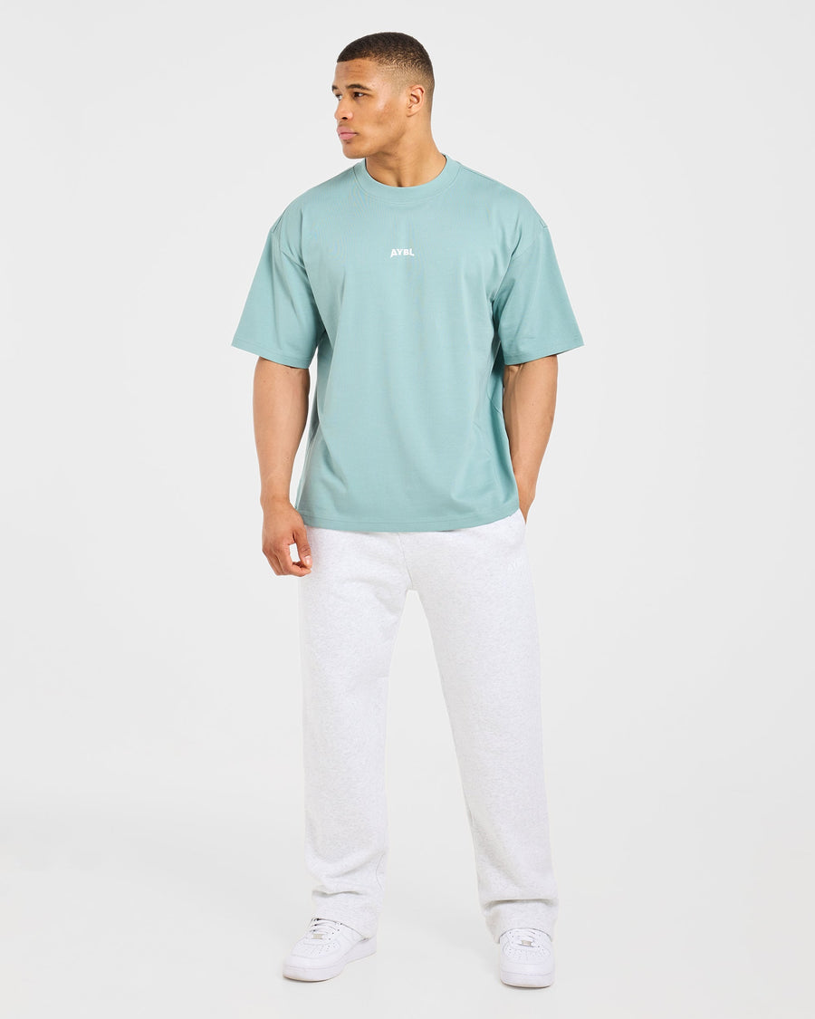 Wesley Vissers X Beyond Limits Oversized T Shirt - Aqua Mint