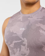 Camo Seamless Tank - Woodland Taupe