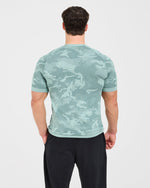Camo Seamless T Shirt - Mist Sage