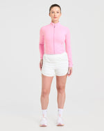 Run Zip Jacket - Spring Rose