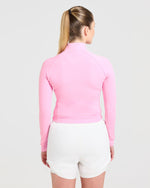 Run Zip Jacket - Spring Rose