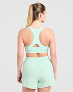 Run Sports Bra - Cool Mint