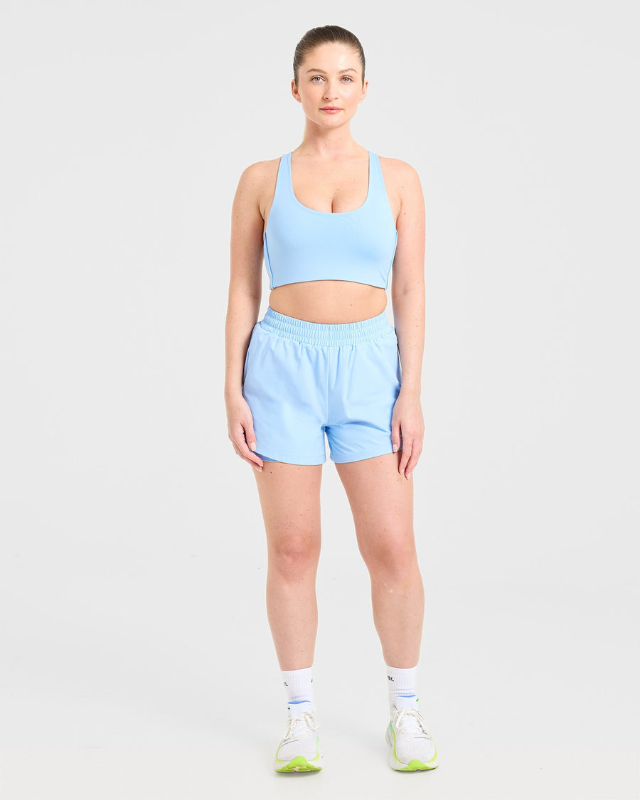 Run Sports Bra - Spring Bleu