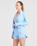 Run 2 in 1 Shorts - Spring Bleu