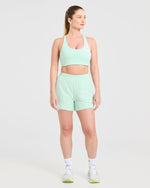 Run 2 in 1 Shorts - Cool Mint