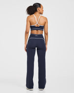 Form Flared Leggings - Muted Navy