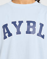 Varsity 2.0 Oversized T Shirt - Bleu