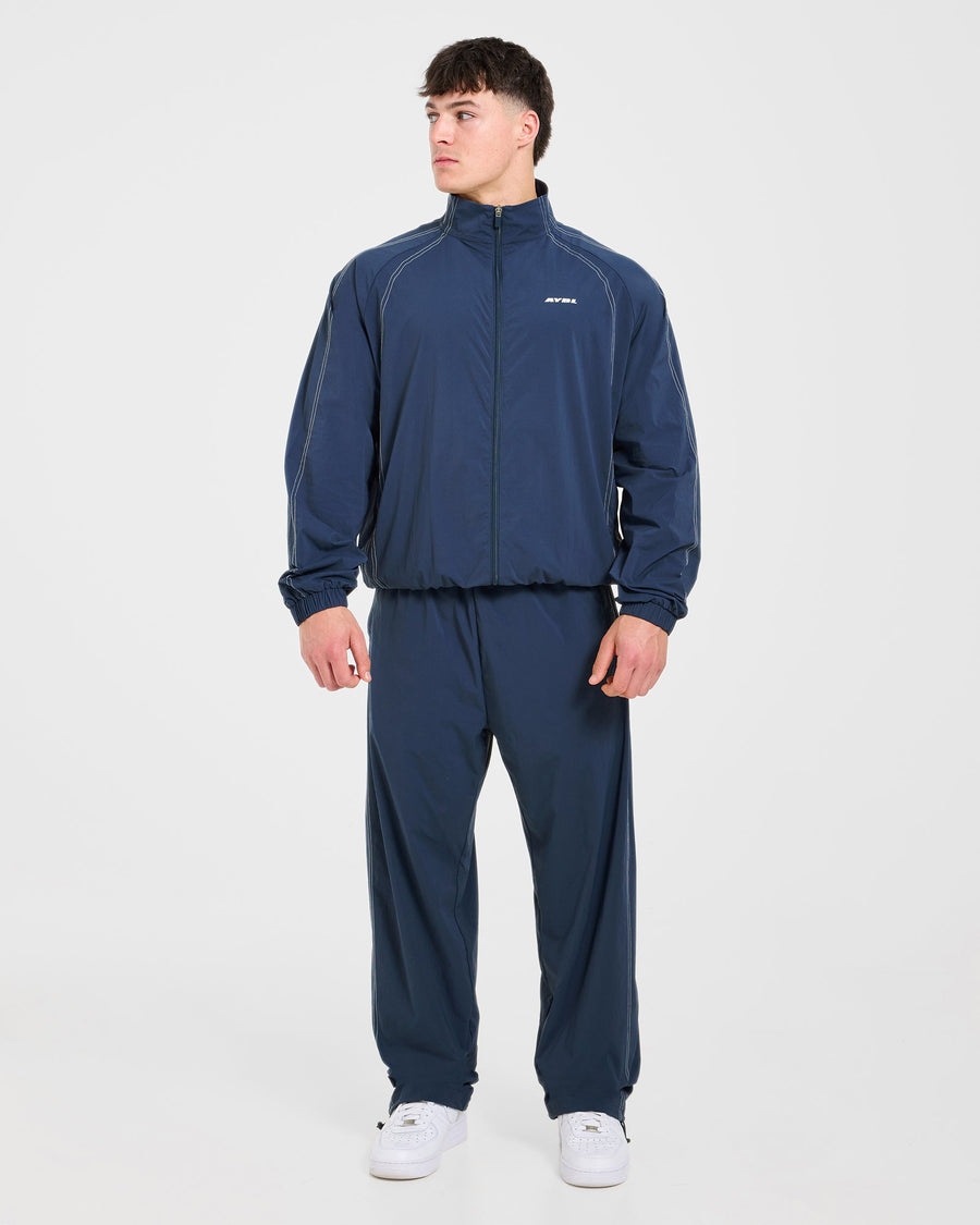 Restore Track Jacket - Navy Bleu