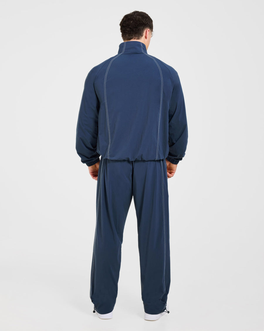 Restore Track Jacket - Navy Bleu
