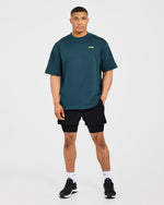 AYBL Sportswear 18 Oversized T Shirt - Teal Vert