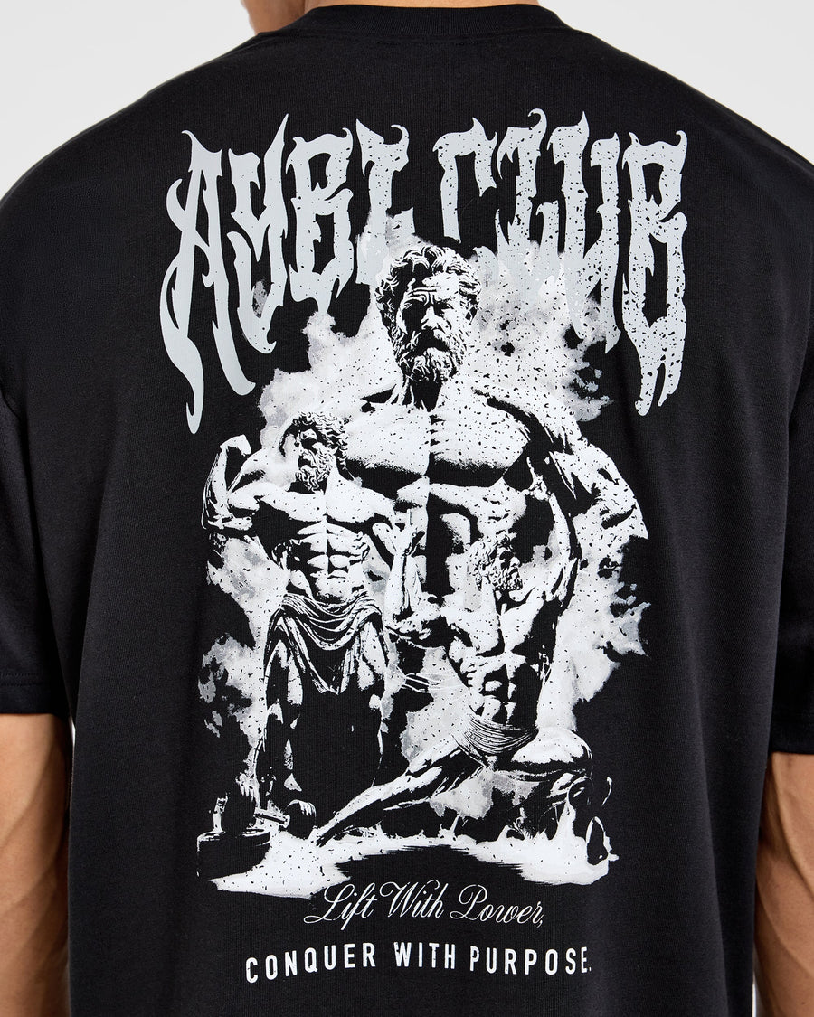 Lift Forge Oversized T Shirt - Noir